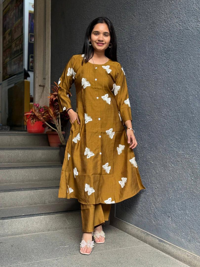 Mustard Flutter Cord Set