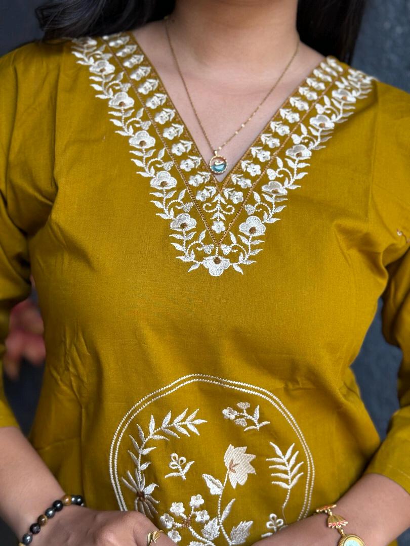 Mustard Glow Cord Set