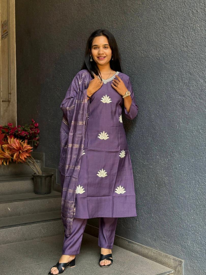ROYAL AMETHYST SUIT SET