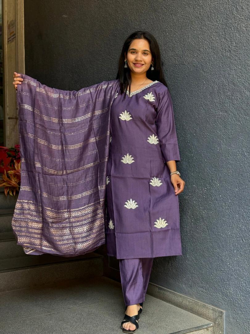 ROYAL AMETHYST SUIT SET